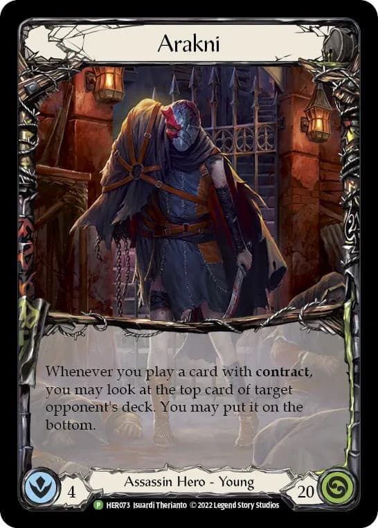 Arakni - HER073 — Flesh and Blood: Promo Cards card