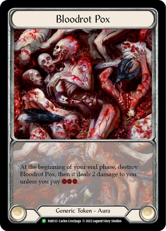 Bloodrot Pox - FAB133 — Flesh and Blood: Promo Cards card
