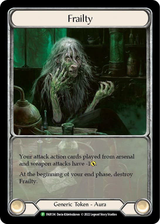 Frailty - FAB134 — Flesh and Blood: Promo Cards card