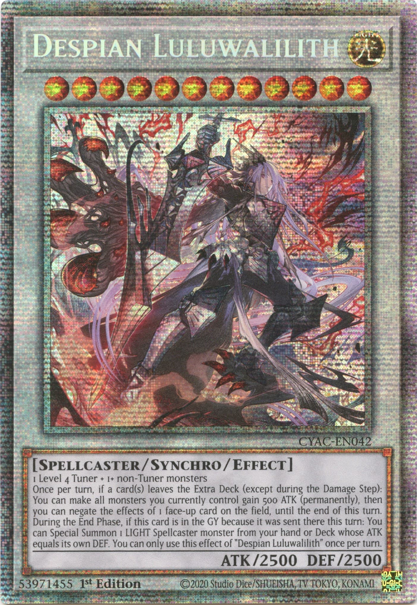 Despian Luluwalilith (Starlight Rare) — Cyberstorm Access card