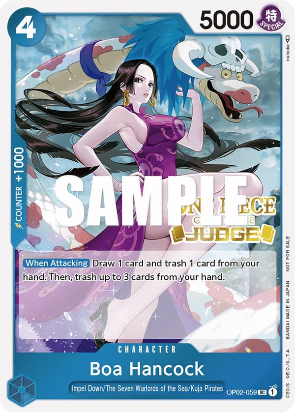 Boa Hancock (Judge) — One Piece Promotion Cards card