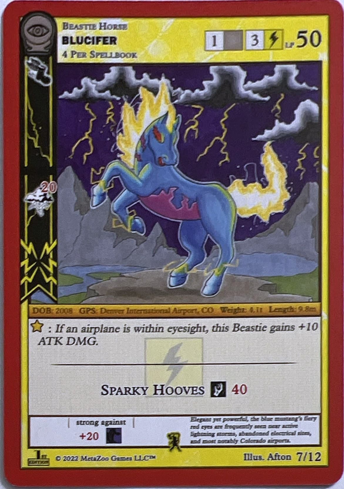 Blucifer — Seance: First Edition Release Event Deck card