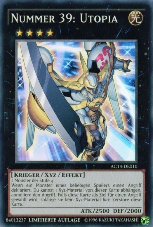 Number 39: Utopia (German) - "Nummer 39: Utopia" — Advent Calendar 2014 (Adventskalender ZEXAL-Edition) card