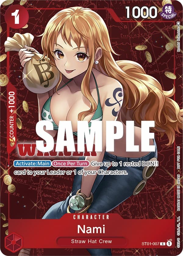 Nami (Tournament Pack Vol. 3) [Winner] — One Piece Promotion Cards card
