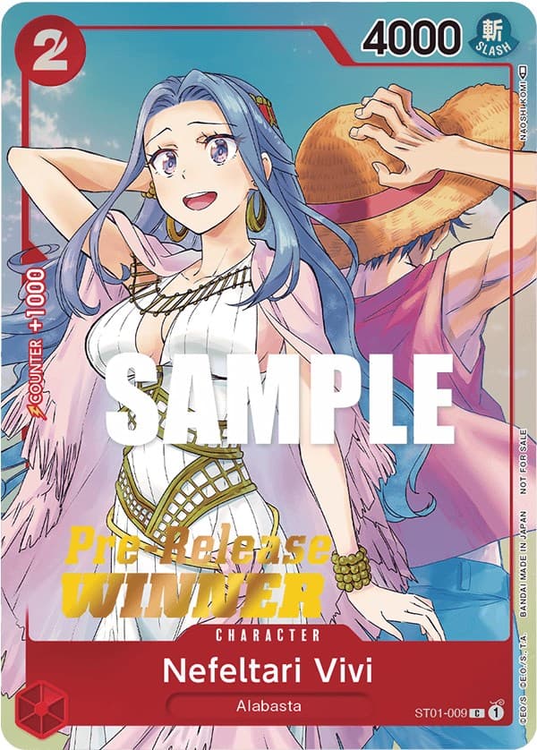 Nefeltari Vivi (OP-03 Pre-Release Tournament) [Winner] — One Piece Promotion Cards card