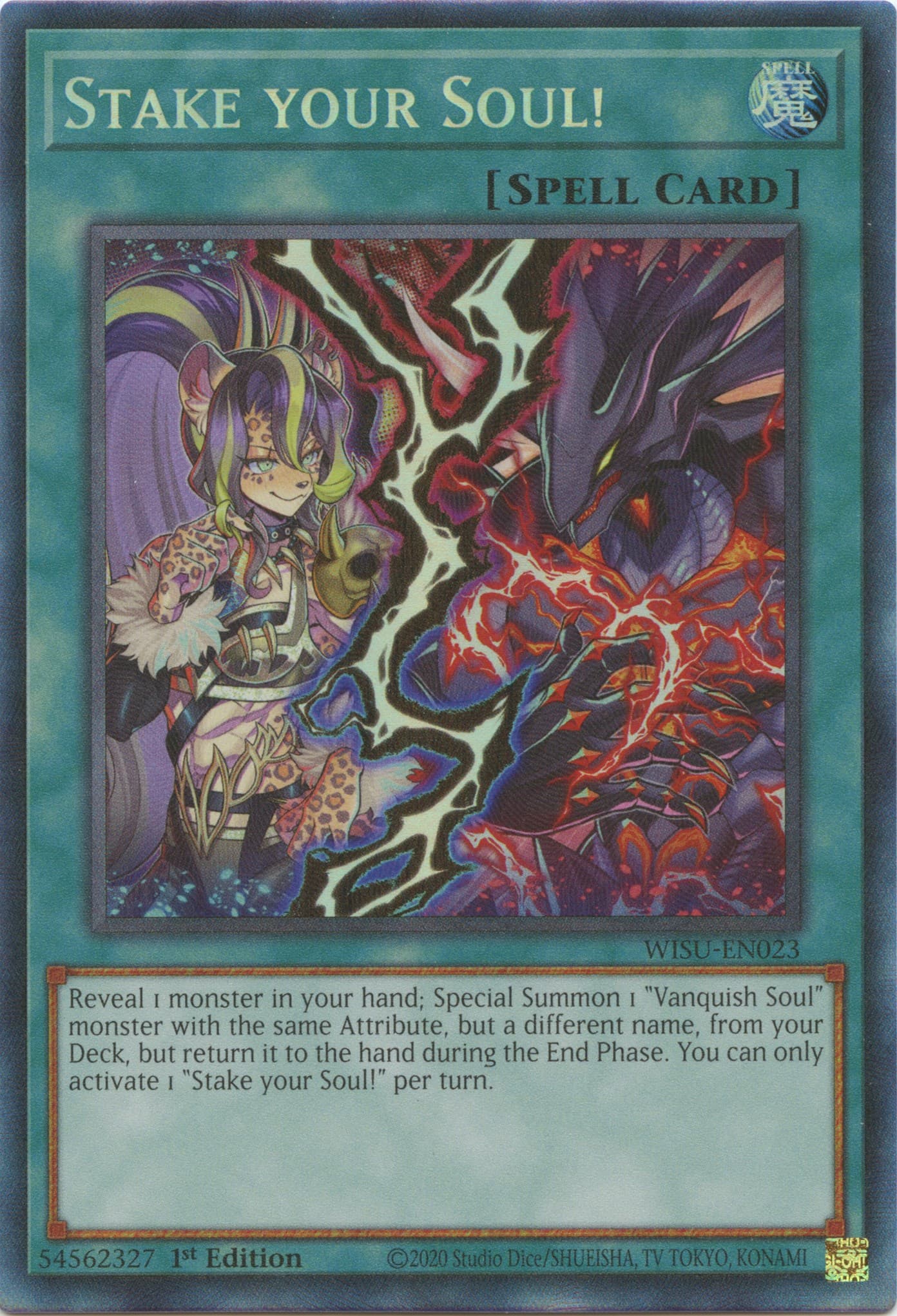 Stake your Soul! (CR) — Wild Survivors card