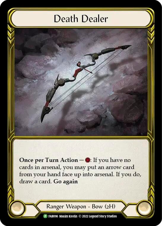 Death Dealer (Golden) - FAB096 — Flesh and Blood: Promo Cards card
