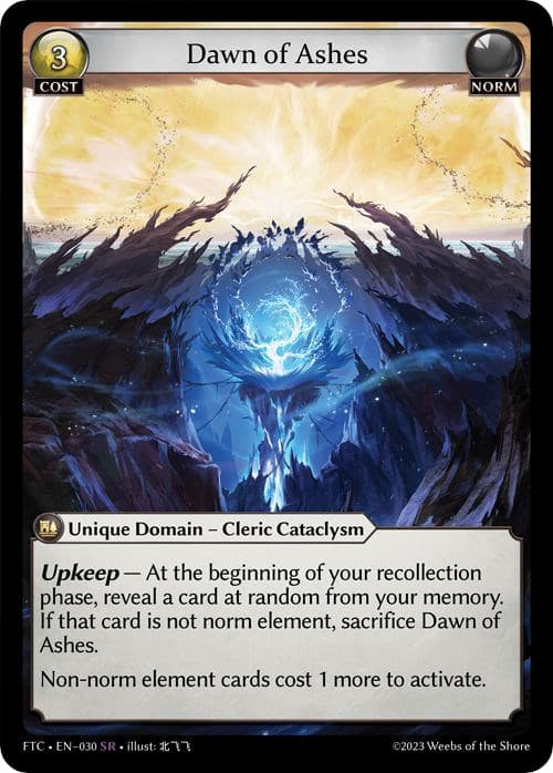 Dawn of Ashes — Fractured Crown card