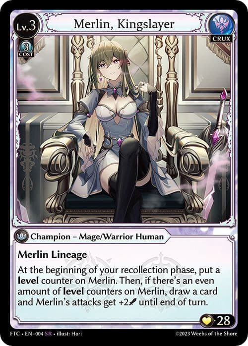 Merlin, Kingslayer — Fractured Crown card