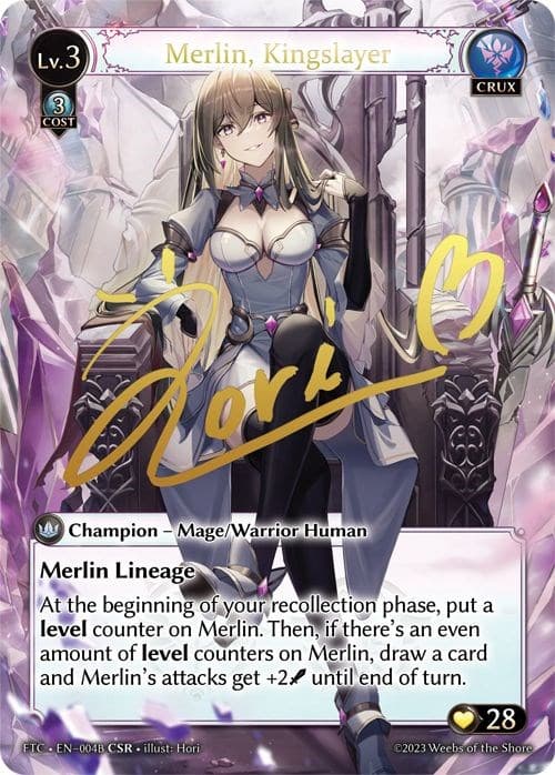 Merlin, Kingslayer (B) (CSR) — Fractured Crown card