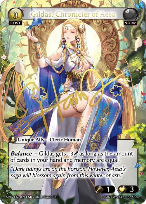 Gildas, Chronicler of Aesa (CSR) — Supporter Pack 1 card