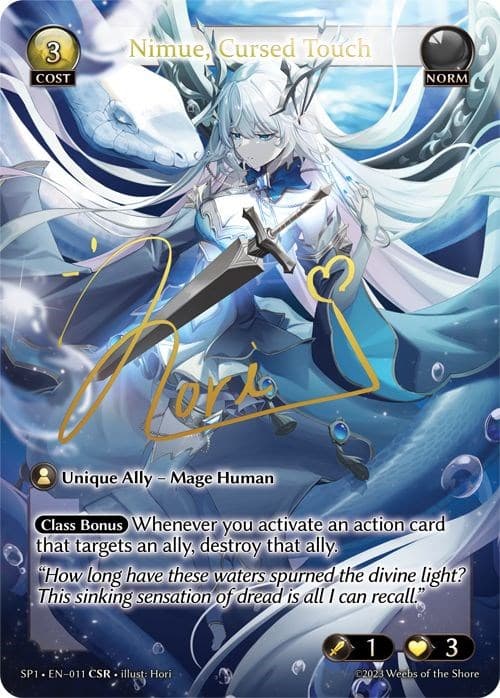 Nimue, Cursed Touch (CSR) — Supporter Pack 1 card