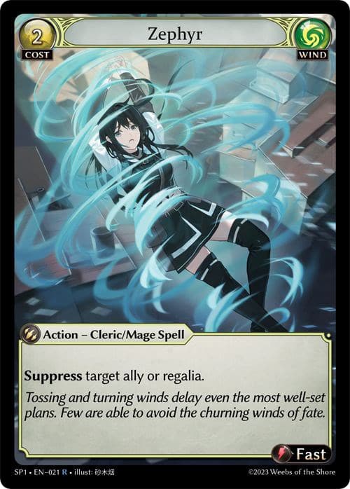 Zephyr — Supporter Pack 1 card