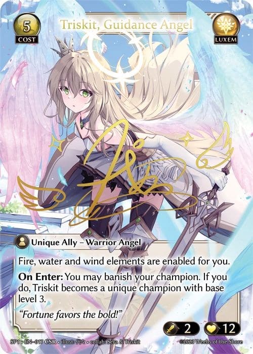 Triskit, Guidance Angel (CSR) — Supporter Pack 1 card