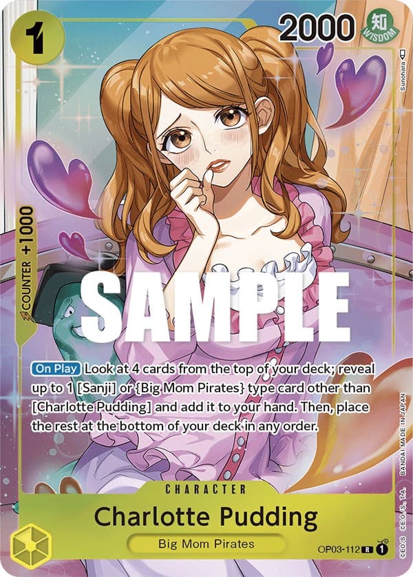 Charlotte Pudding (Alternate Art) — Pillars of Strength card
