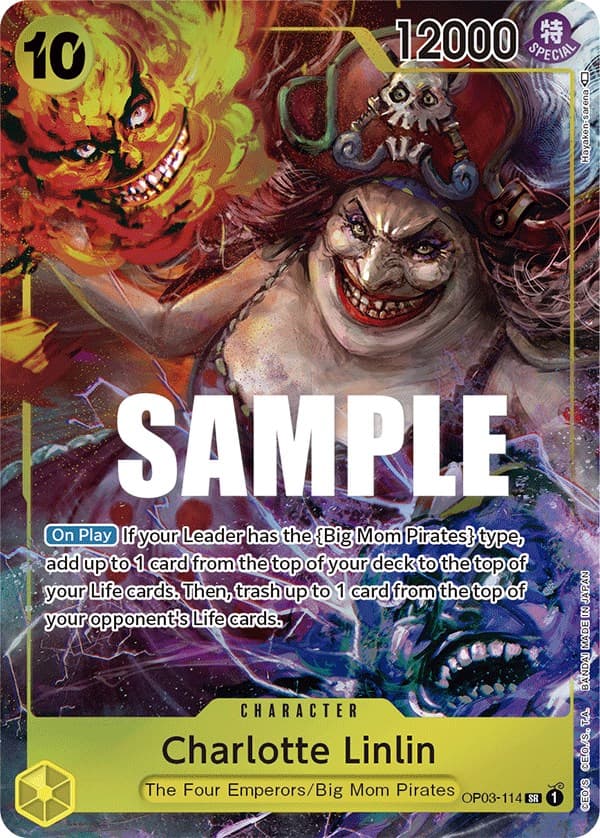 Charlotte Linlin (114) (Alternate Art) — Pillars of Strength card