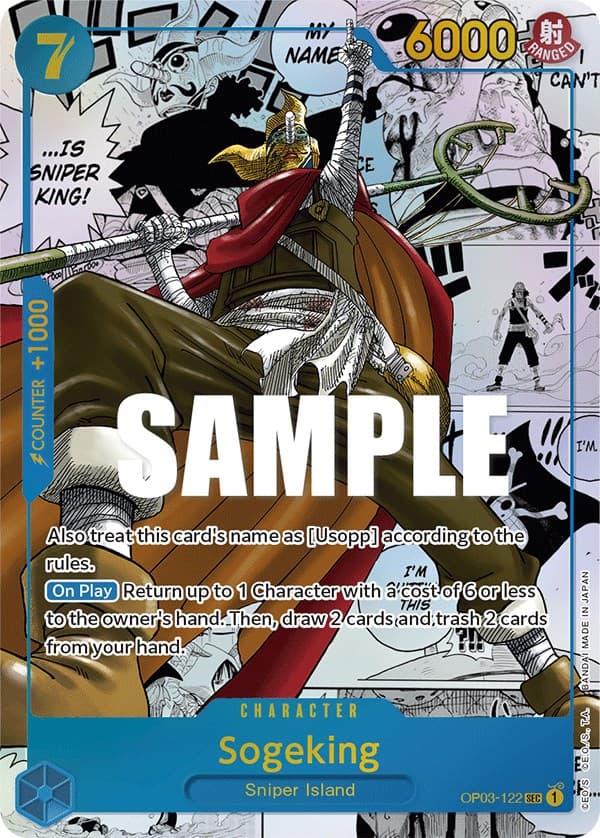Sogeking (Alternate Art) (Manga) — Pillars of Strength card