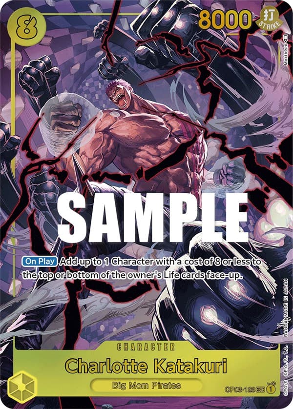 Charlotte Katakuri (123) (Alternate Art) — Pillars of Strength card
