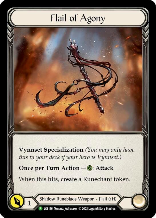 Flail of Agony - LGS156 — Flesh and Blood: Promo Cards card