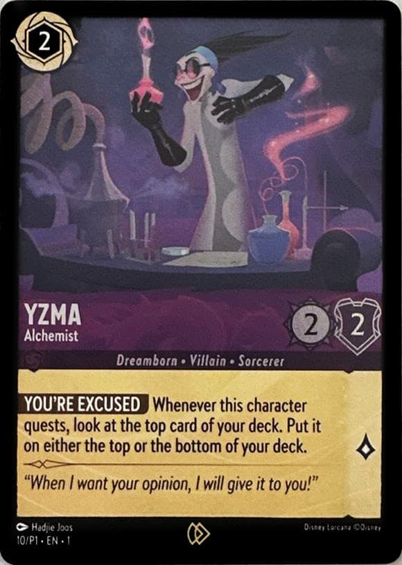 Yzma - Alchemist — Disney Lorcana Promo Cards card