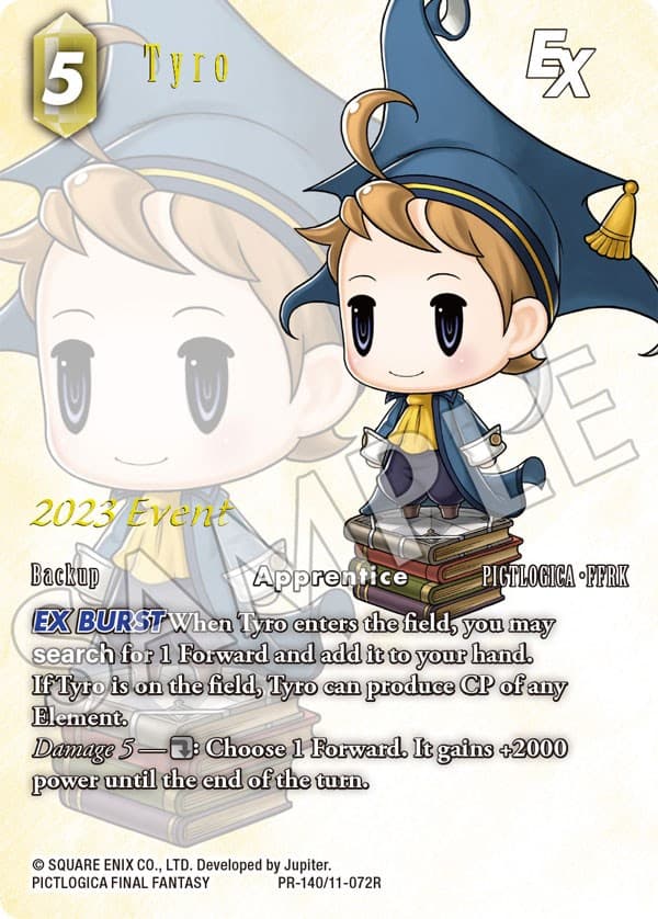 Tyro EX — FF: Promo Cards card