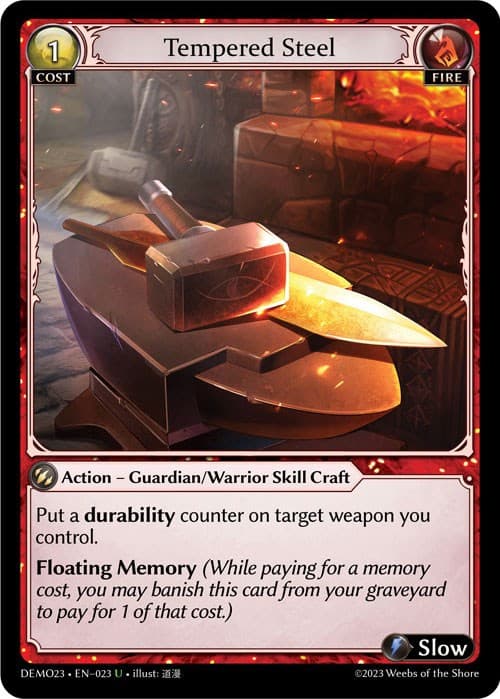 Tempered Steel — 2023 Demo Deck card