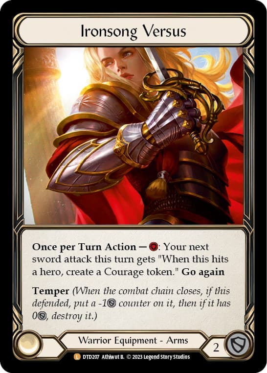 Ironsong Versus — Dusk till Dawn card