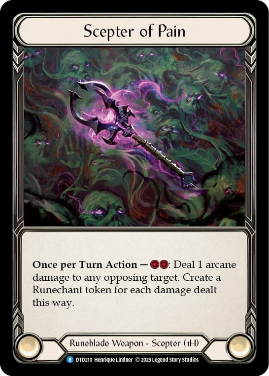 Scepter of Pain — Dusk till Dawn card