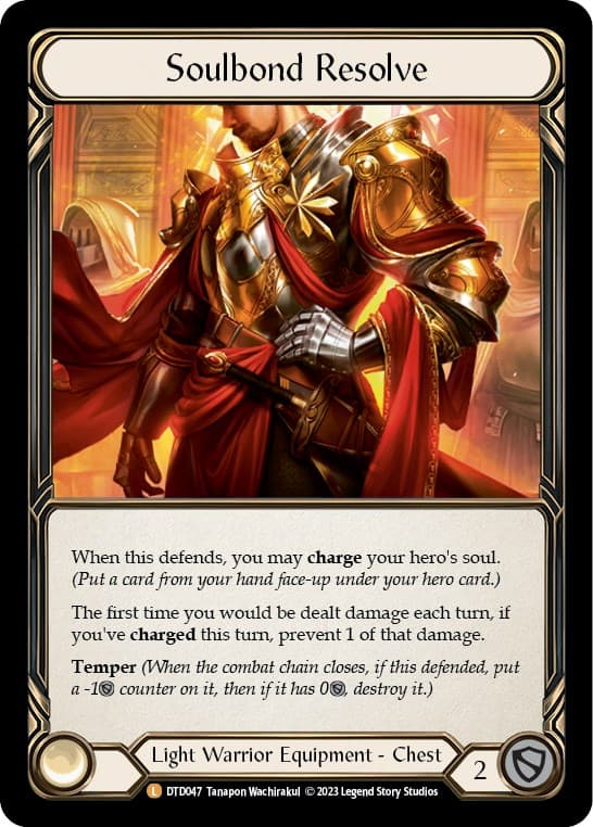 Soulbond Resolve — Dusk till Dawn card