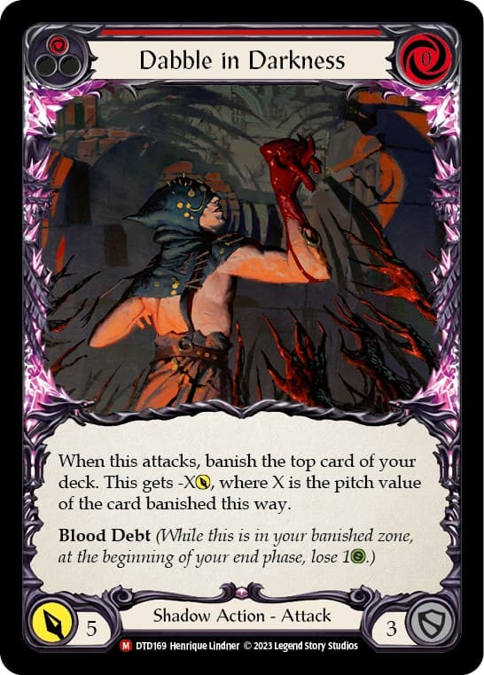 Dabble in Darkness — Dusk till Dawn card