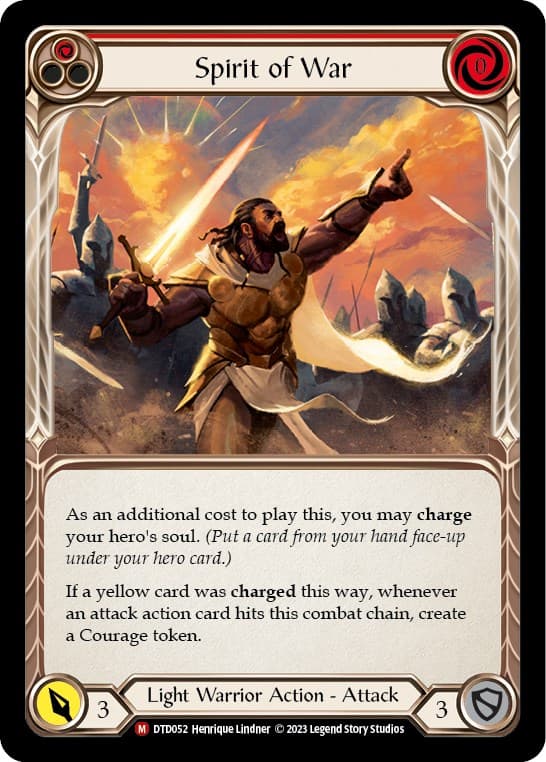 Spirit of War — Dusk till Dawn card