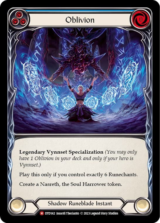 Oblivion — Dusk till Dawn card