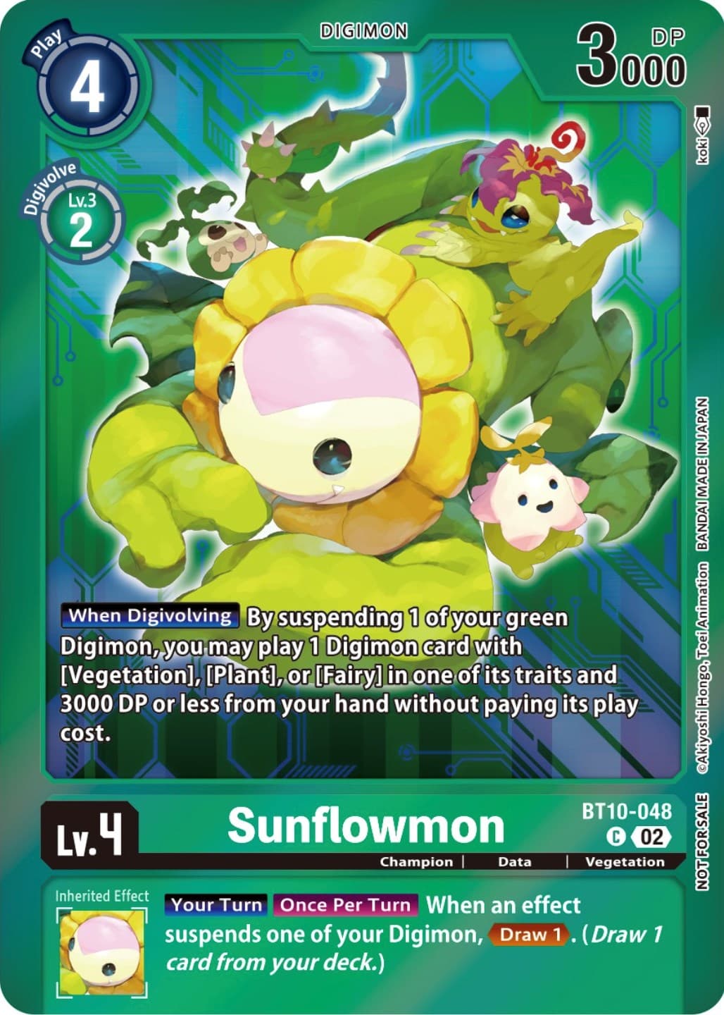 Sunflowmon (Event Pack 5) — Xros Encounter card