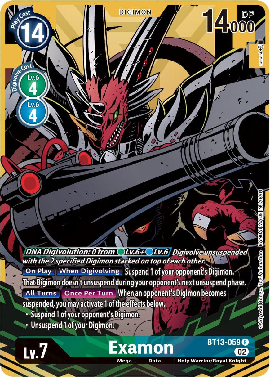 Examon (Alternate Art) — Versus Royal Knights card