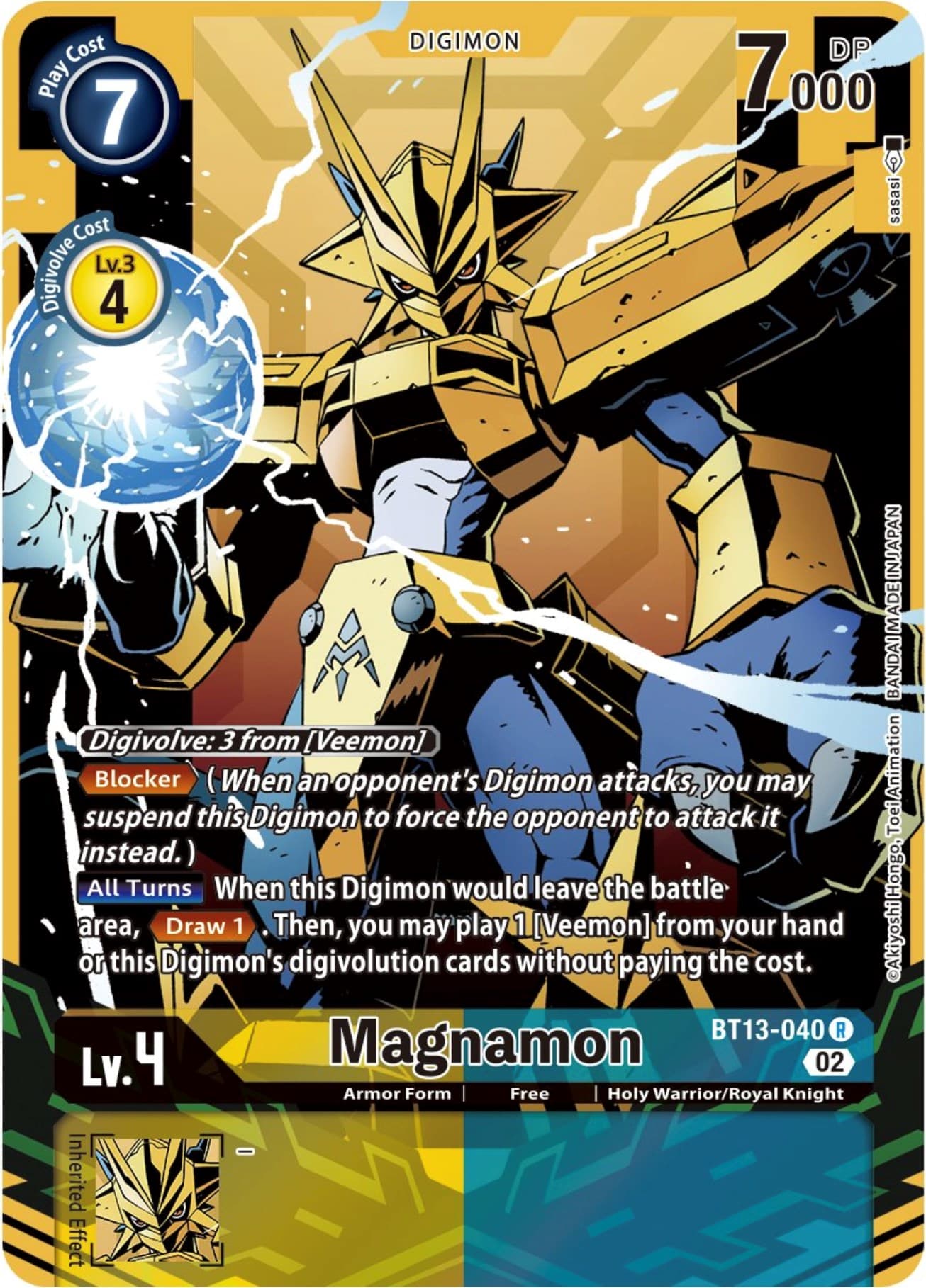 Magnamon (Alternate Art) — Versus Royal Knights card
