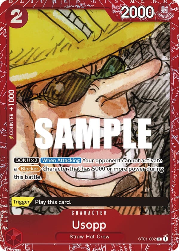 Usopp (Premium Card Collection -ONE PIECE FILM RED Edition-) — One Piece Promotion Cards card