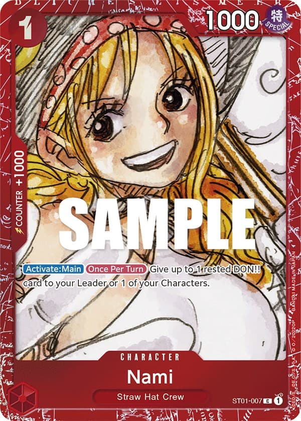 Nami (Premium Card Collection -ONE PIECE FILM RED Edition-) — One Piece Promotion Cards card
