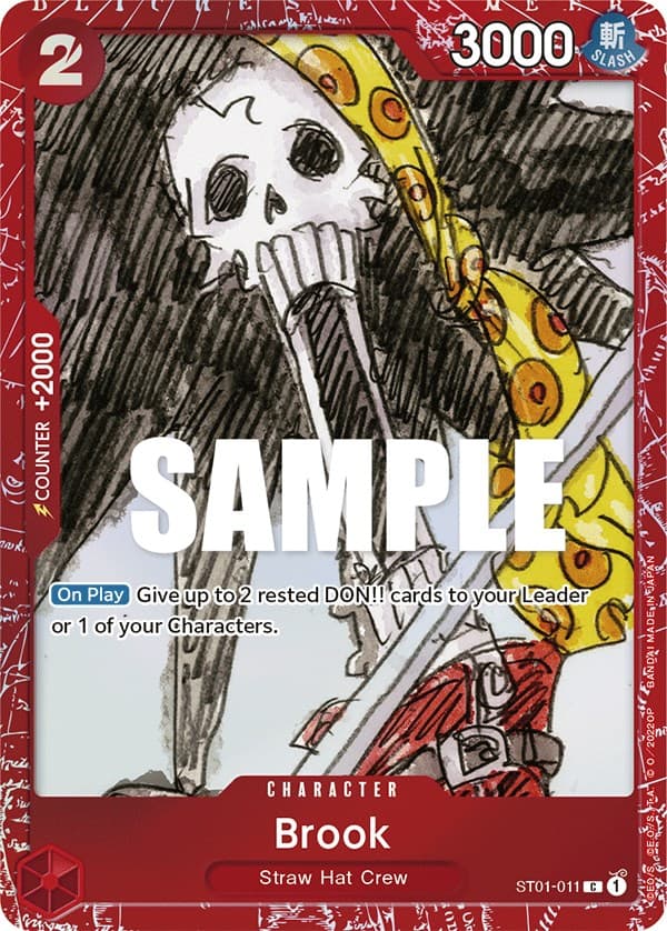 Brook (Premium Card Collection -ONE PIECE FILM RED Edition-) — One Piece Promotion Cards card