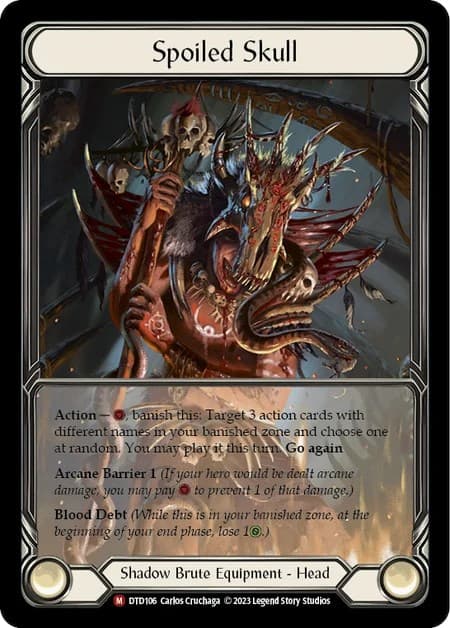 Spoiled Skull (Extended Art) — Dusk till Dawn card