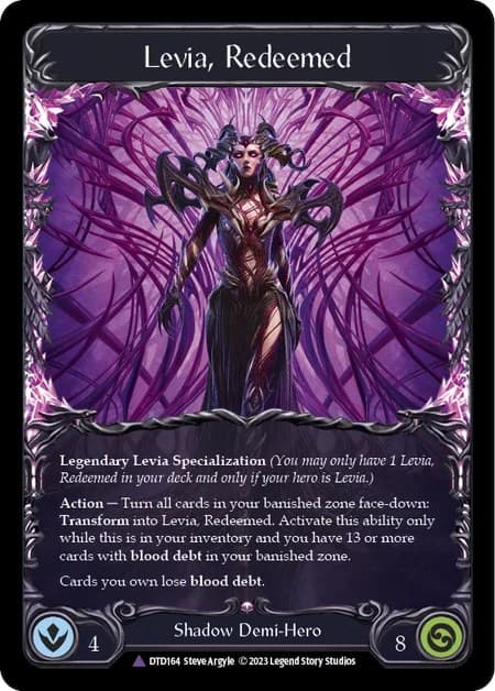 Levia, Redeemed // Blasmophet, Levia Consumed (Marvel) — Dusk till Dawn card