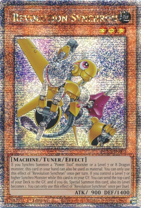 Revolution Synchron (Quarter Century Secret Rare) — Duelist Nexus card