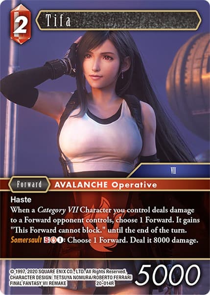Tifa — Dawn of Heroes card