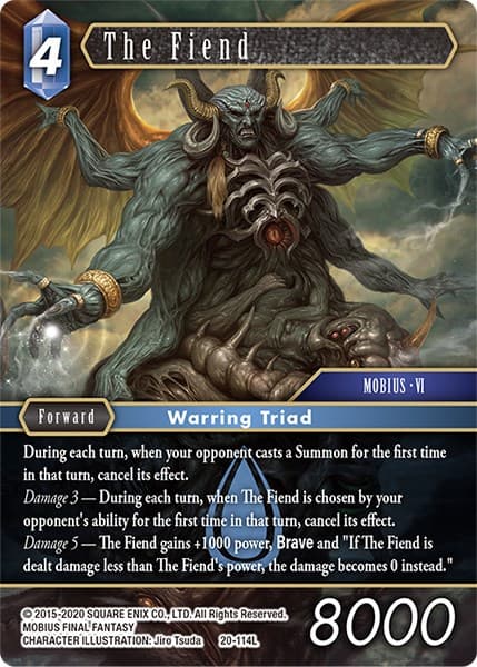 The Fiend — Dawn of Heroes card