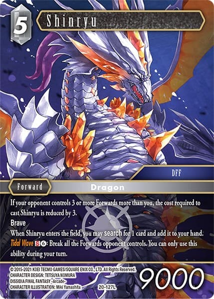 Shinryu — Dawn of Heroes card