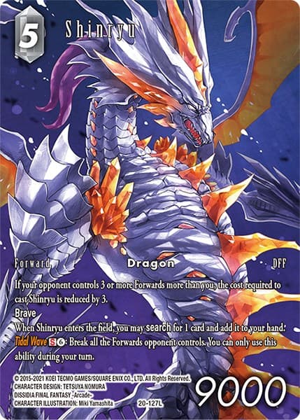 Shinryu (Full Art) — Dawn of Heroes card