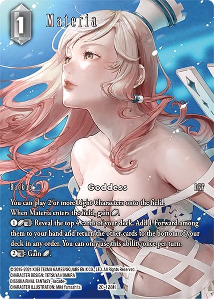 Materia (Full Art) — Dawn of Heroes card
