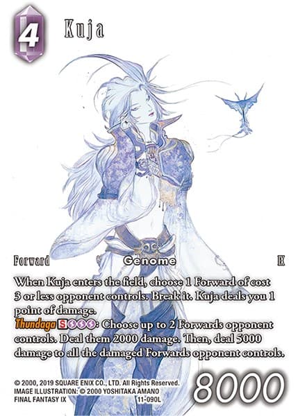 Kuja (Full Art Reprint) — Dawn of Heroes card
