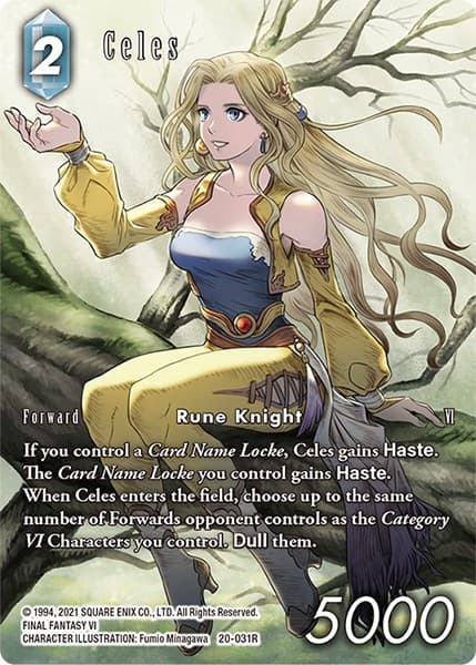 Celes (Full Art) — Dawn of Heroes card