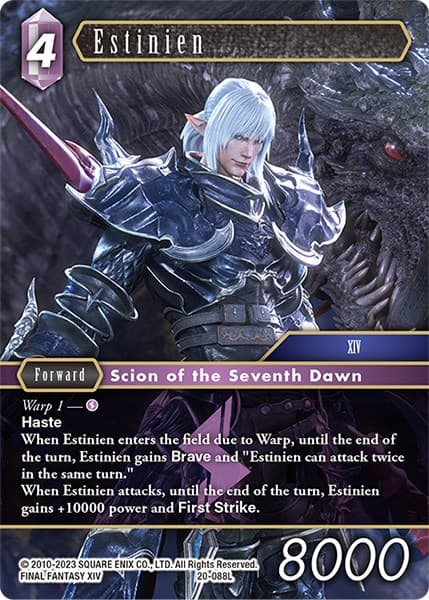 Estinien — Dawn of Heroes card