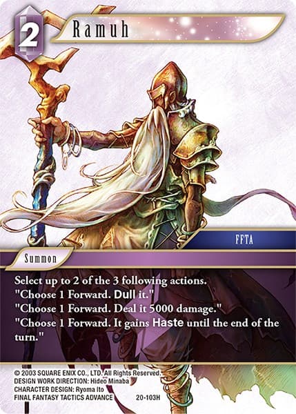 Ramuh — Dawn of Heroes card